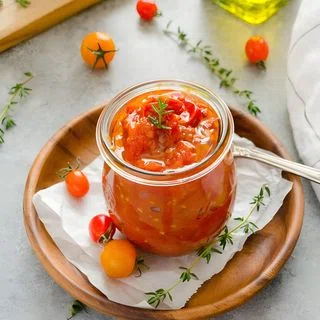 Small Batch Cherry Tomato Jam