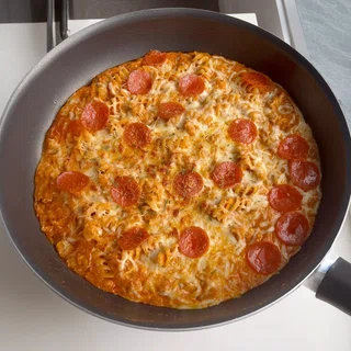 Truffle Pizza Pasta Bake