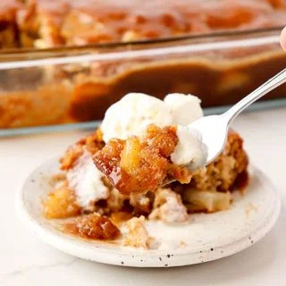 Sticky Caramel Apple Spice Cake