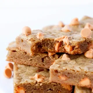 Coffee Butterscotch Blondies