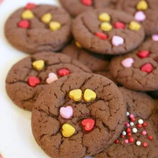 Valentine Cake Mix Sugar Cookies