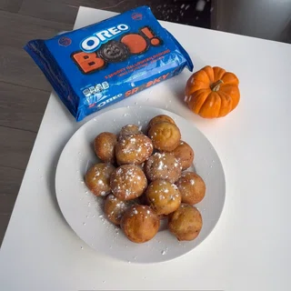 Halloween Fried Oreos