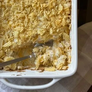Funeral Potatoes (Cheesy Potato Casserole)