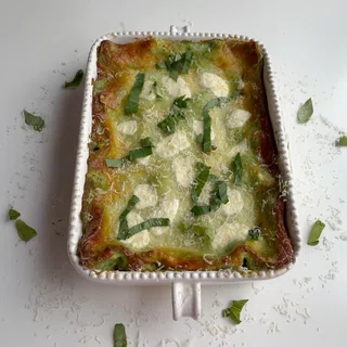 Pesto Lasagna
