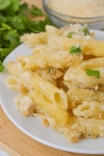Garlic Parmesan Pasta with Chicken