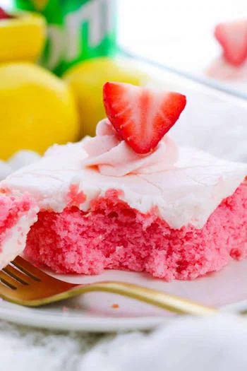 Strawberry Soda Cake