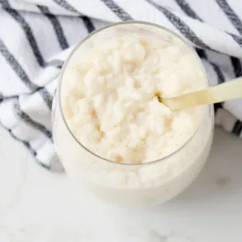 Vanilla Bean Rice Pudding