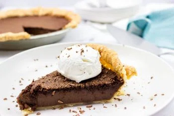Chess Chocolate Pie