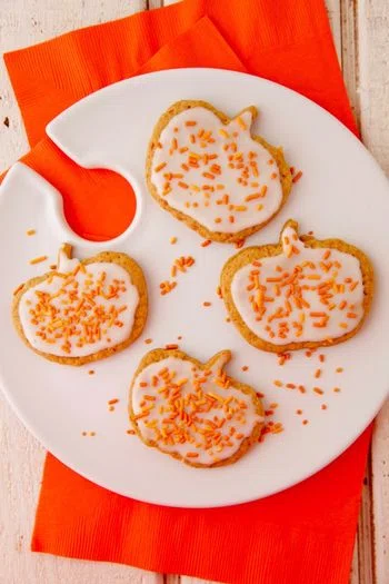 Pumpkin Spice Roll Out Cookies