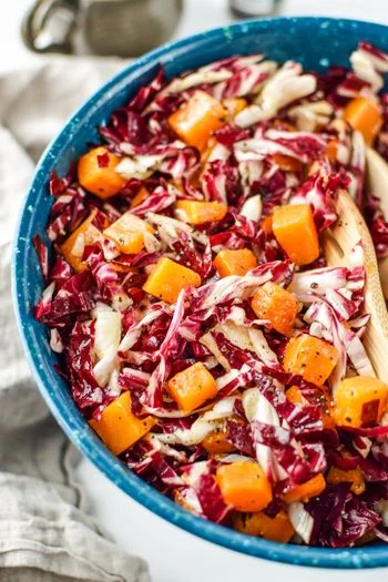 Radicchio & Roasted Squash Salad
