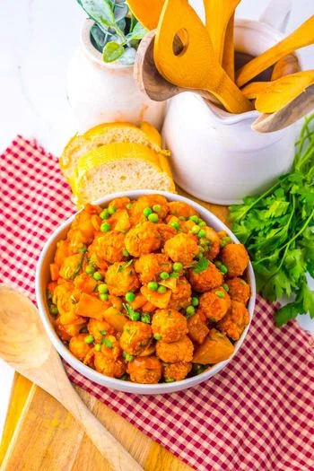 Slow Cooker Meatball Stew Recipe