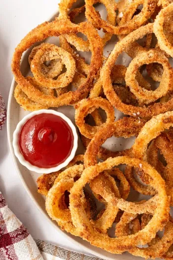 Crispy Baked Onion Rings