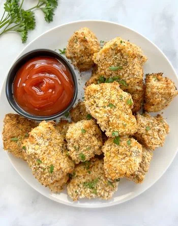 Air Fryer Tofu Nuggets