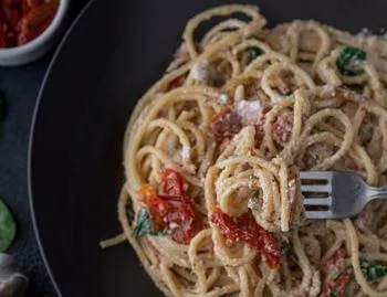 Vegan Sun-Dried Tomato Pasta