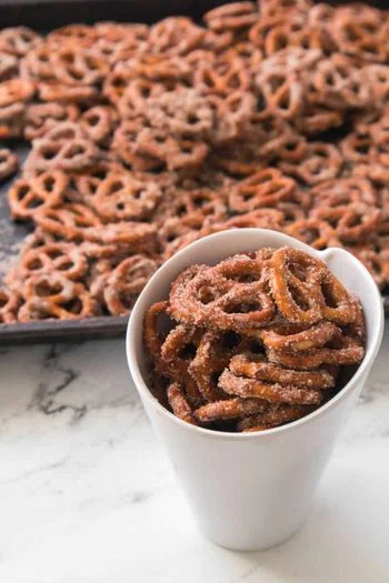 Cinnamon and Sugar Pretzels