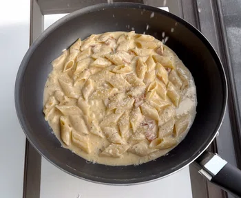 Bacon Alfredo Pasta