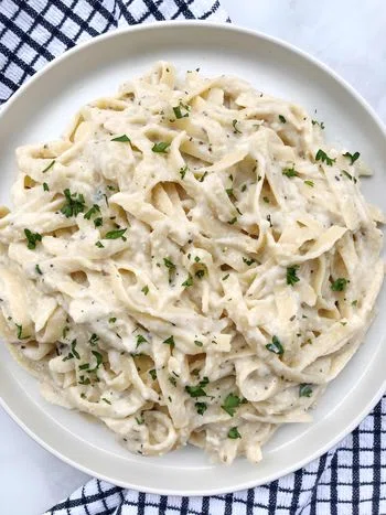 Dairy-Free Fettuccine Alfredo