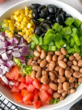 Taco Salad with Catalina Dressing