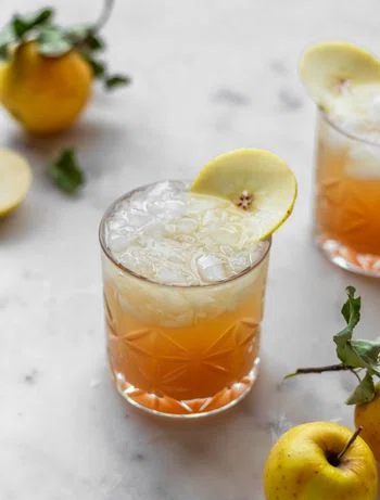 Apple Cider Bourbon Cocktail