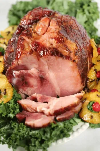 Pineapple Honey Glazed Ham