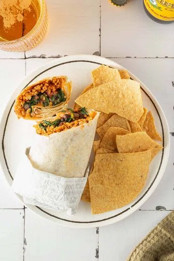 Crispy Tofu Burritos