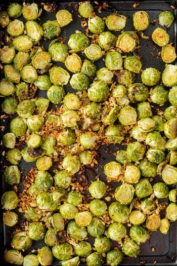 Lemon Parmesan Brussels Sprouts