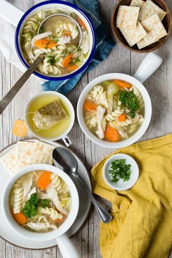 Slow Cooker Chicken Noodle Soup