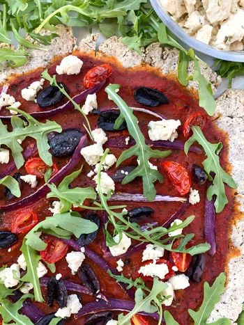 Cassava Flour Pizza Crust (Vegan & Paleo)