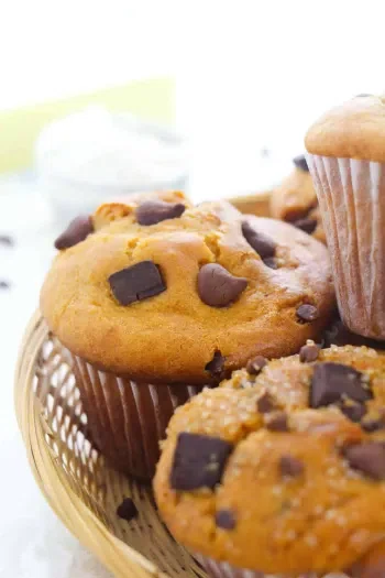 Bakery Style Chocolate Chip Muffins