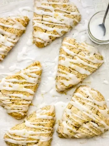 Lemon Poppy Seed Scones