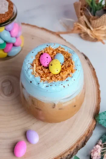 Robin's Egg Latte
