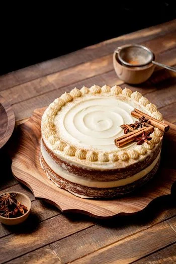 Brown Sugar Chai Cake