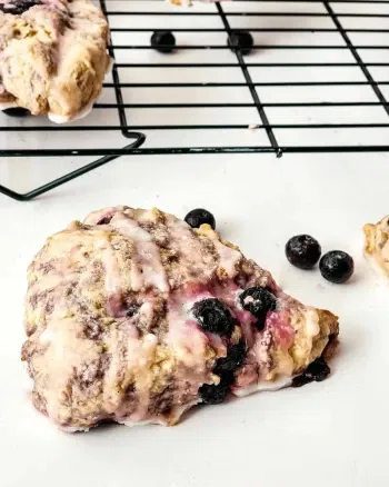 Copycat Starbucks Blueberry Scones