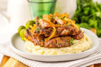 Slow Cooker Apple Butter Pork Chops