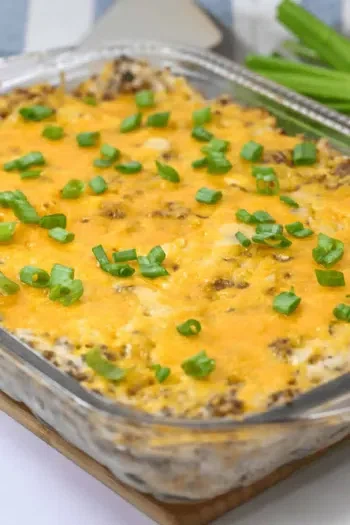 Hamburger and Hash Brown Casserole
