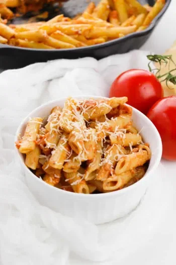 Penne with Vodka Cream Sauce