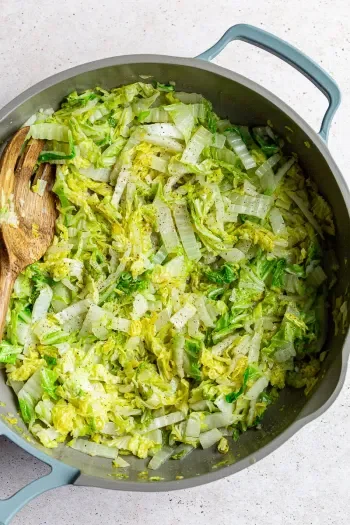 Sautéed Napa Cabbage