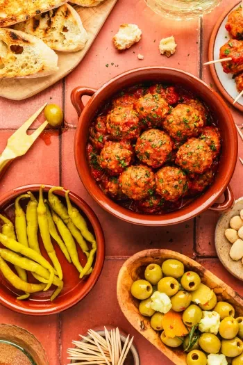 Tapas-Style Spanish Meatballs