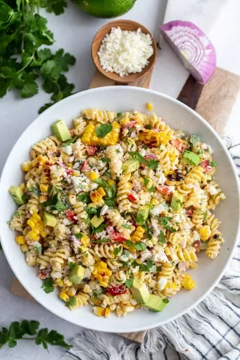 Mexican Street Corn Pasta Salad