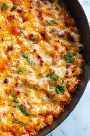Cheesy White Bean Tomato Bake