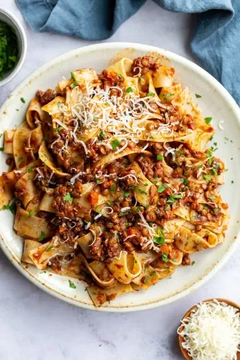 Lentil Bolognese