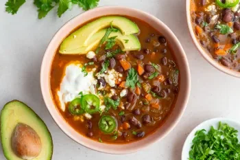 Quick & Easy Black Bean Soup