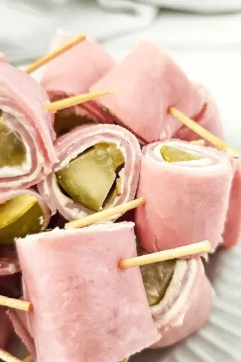 Ham and Pickle Roll Ups