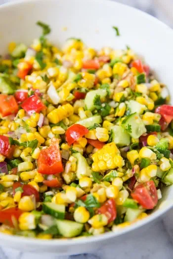 Grilled Corn Salad