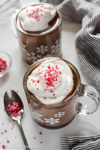 Crock Pot Peppermint Hot Chocolate