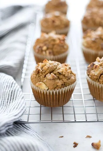 Gluten-Free Carrot Oat Muffins