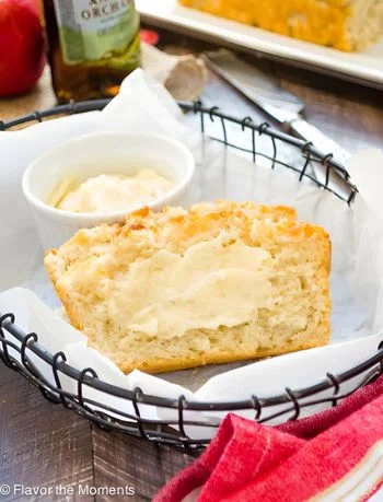 Hard Apple Cider “Beer” Bread with Maple Butter