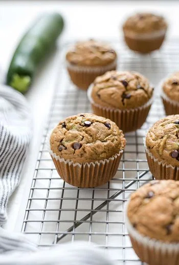 Healthy Zucchini Muffins