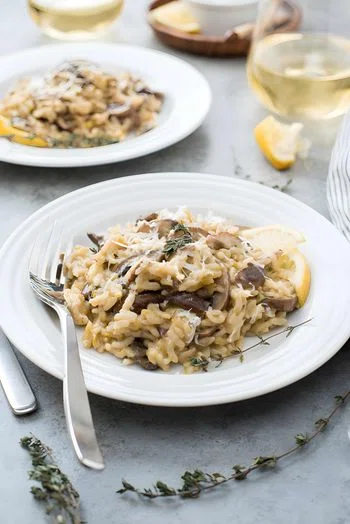 Instant Pot Mushroom Risotto