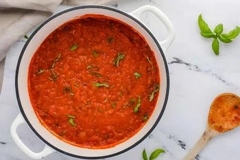 Easy Homemade Marinara Sauce
